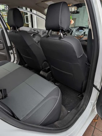 Чехлы на Ford Fiesta MK6 (Форд Фиеста МК6) из ткани