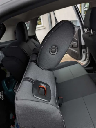 Чехлы на Ford Fiesta MK6 (Форд Фиеста МК6) из ткани