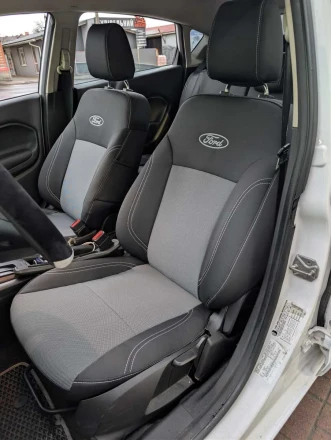 Чехлы на Ford Fiesta MK6 (Форд Фиеста МК6) из ткани
