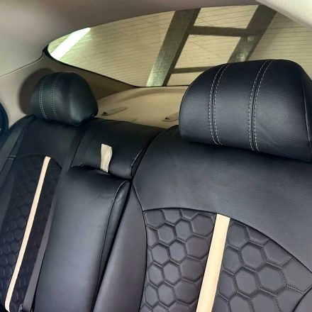 Чехлы на Kia Optima IV (КИА Оптима 4) из экокожи ES