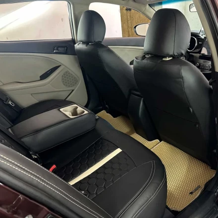 Чехлы на Kia Optima IV (КИА Оптима 4) из экокожи ES