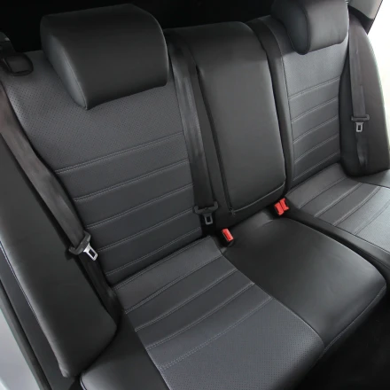 Чехлы на Skoda Octavia A5 из экокожи Eco Lazer