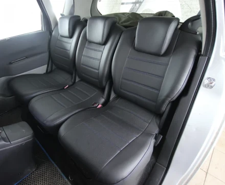 Чехлы на Skoda Octavia A7 из экокожи Eco Lazer