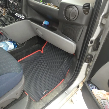 3D EVA коврики Fiat Doblo 1 (Фиат Добло) с бортами до 5 см