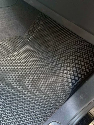 3D EVA коврики на Volkswagen Touareg II (Фольксваген Туарег 2) с бортами до 10 см