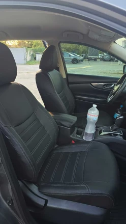 Чехлы на Nissan Rogue (Ниссан Рог) из экокожи с перфорацией Comfort Plus 3