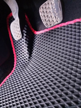 3D EVA коврик в салон автомобиля для водителя 3D лапа (без бортиков)