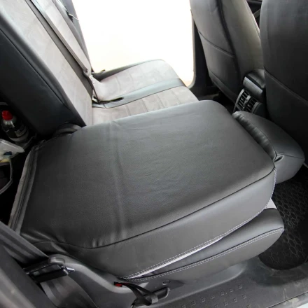 Чехлы на Volkswagen Caddy из экокожи и антары ELA2020P