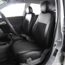 Чехлы на KIA Rio II из экокожи и ткани ECl