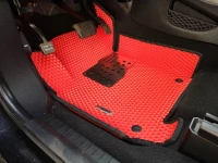 3D EVA коврики для Dodge Journey (3 ряда с бортами до 10 см) + багажник