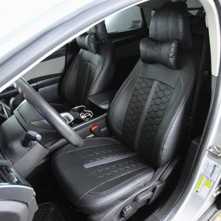 Авточехлы на Ford Fusion из экокожи серии Eco Sport