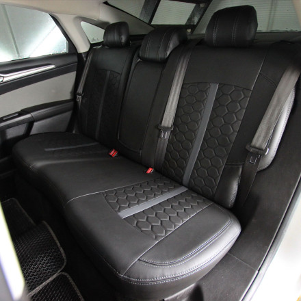 Авточехлы на Ford Fusion из экокожи серии Eco Sport