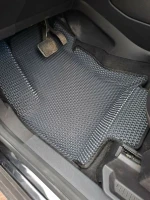 3D EVA коврики на Ford C-Max Hybrid USA (2 ряда с бортами) соты