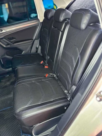 Чехлы на Volkswagen Tiguan II (Вольксваген Тигуан 2) из экокожи Sport 3