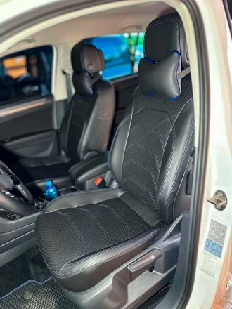 Чехлы на Volkswagen Tiguan II (Вольксваген Тигуан 2) из экокожи Sport 3