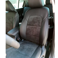 Чехлы на KIA Sportage 4 QL из алькантары и экокожи