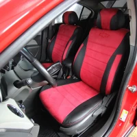 Чехлы на Chevrolet Cruze (Шевроле Круз) из экокожи и антары ELA2020P