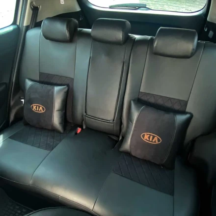 Чехлы на KIA Sportage IV QL (КИА Спортейдж 4) из экокожи и антары EPA