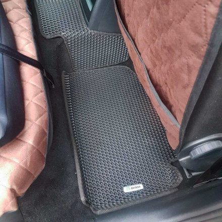 3D EVA коврики на Skoda Octavia A7 (Шкода Октавия А7) с бортами до 5 см