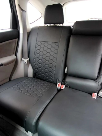 Чехлы на Honda CR-V IV (Хонда ЦР-В 4) из экокожи EP