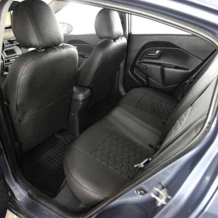 Чехлы на KIA Rio III из экокожи EP