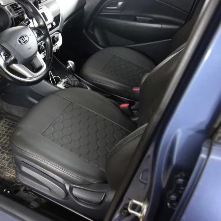 Чехлы на KIA Rio III из экокожи EP