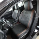 Чехлы на Nissan Leaf II (Ниссан Лиф 2) из экокожи VP