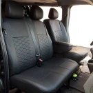 Чехлы на Renault Trafic 6 мест из экокожи Eco Prestige