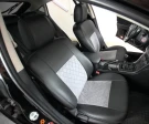 Чехлы на LADA (ВАЗ) 2107 из экокожи и антары Eco Prestige+Antara