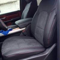 Авточехлы на Dodge RAM из экокожи и алькантары