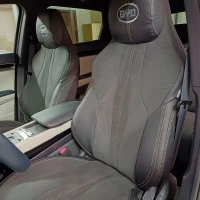 Чехлы на BYD Song Plus из экокожи и итальянской алькантары