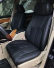 Чехлы на Ssang Yong Rexton из экокожи и ткани Comfort 1