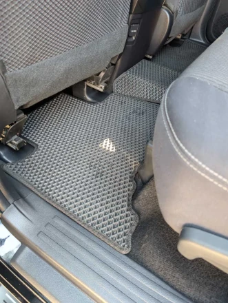 3D EVA коврики с бортами до 5 см на Toyota LC Prado 150 (Тойота Прадо 150)