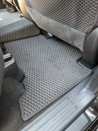 3D EVA коврики с бортами до 5 см на Toyota LC Prado 150 (Тойота Прадо 150)