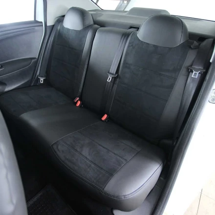 Чехлы на Peugeot 301 (Пежо 301) из экокожи и аольской алькантары Antara