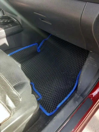 3D EVA коврики на Nissan Leaf (Ниссан Лиф) с бортами до 10 см