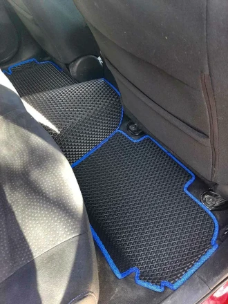 3D EVA коврики на Nissan Leaf (Ниссан Лиф) с бортами до 10 см