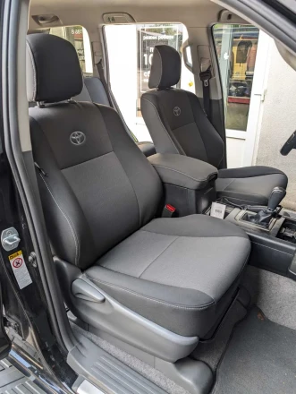 Авточехлы из ткани для Toyota Prado 150 (Тойота Прадо 150)