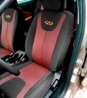 Чехлы на Cherry Tiggo 2 (2-х цветный) из гобелена