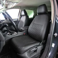 Чехлы на Volkswagen Touareg II (Фольксваген Туарег 2) из экокожи EP