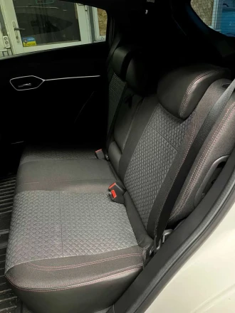 Чехлы на Honda M-NV (Хонда М-НВ) из ткани и элементами экокожи Sport