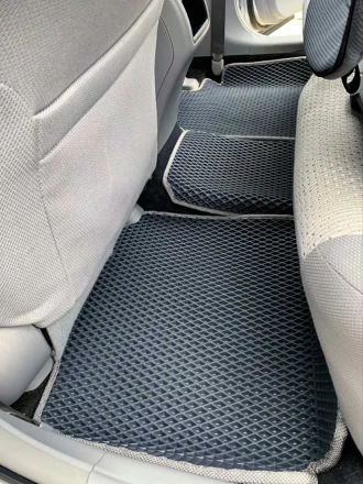 3D EVA коврики на Toyota Camry 50 (Тайота Камри 50) с бортами до 10 см