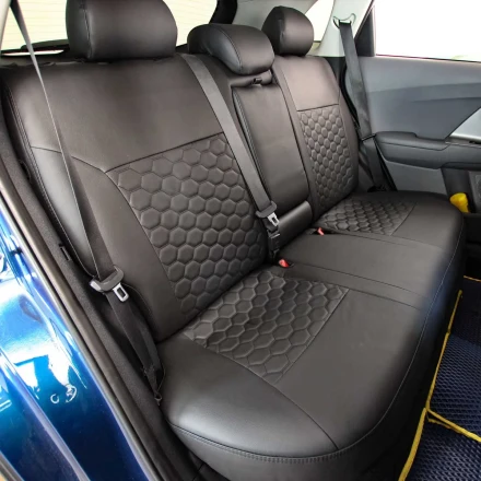 Чехлы на KIA Niro I Hybrid из экокожи EP