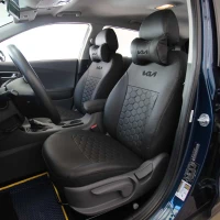 Чехлы на KIA Niro I Hybrid из экокожи EP Чехлы на KIA Niro I Hybrid из экокожи EP
