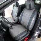 Чехлы на Nissan Leaf I (Ниссан Лиф 1) из экокожи и антары Eco Lazer+Antara 2020 (P)