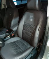 Чехлы на Skoda Octavia A5 из гобелена с тиснением ромб