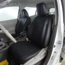 Чехлы на Nissan Leaf I (Ниссан Лиф 1) из экокожи и антары ELA2020 (P)