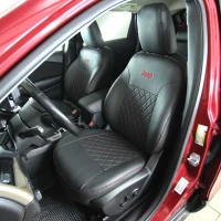 Чехлы на Jeep Cherokee (KL) из экокожи EP