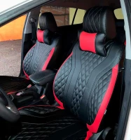 Чехлы на KIA Sportage IV (КИА Спортейдж 4) из экокожи AM Cayman Чехлы на KIA Sportage IV (КИА Спортейдж 4) из экокожи AM Cayman