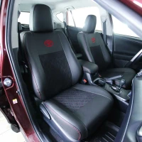Чехлы на Toyota RAV4 CA40 (Тойота РАВ4 4 пок.) из экокожи и антары EPA Чехлы на Toyota RAV4 CA40 (Тойота РАВ4 4 пок.) из экокожи и антары EPA
